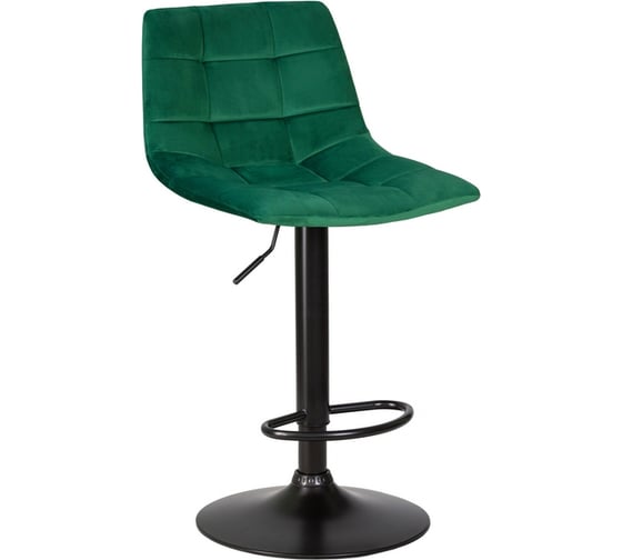 Изображение товара Стул барный DOBRIN TAILOR BLACK (цвет сиденья зеленый велюр (MJ9-88), цвет основания черный) LM-5017_B-M_C-MJ9-88