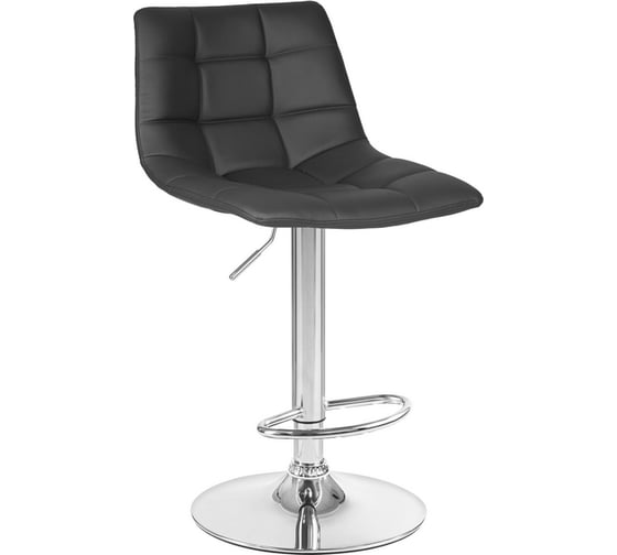 Изображение товара Стул барный DOBRIN TAILOR (цвет сиденья серый, цвет основания хром) LM-5017_CH-M_EL-grey