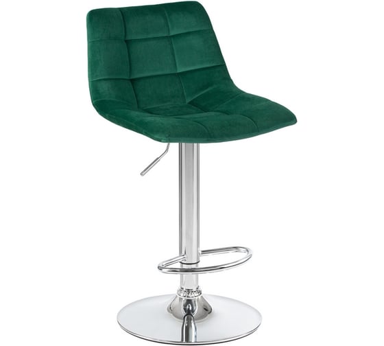 Изображение товара Стул барный DOBRIN TAILOR (цвет сиденья зеленый (MJ9-88), цвет основания хром) LM-5017_CH-M_V-MJ9-88