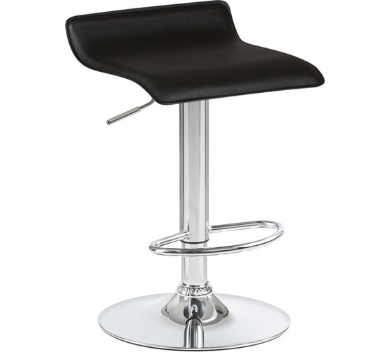 Изображение товара Стул барный DOBRIN TOMMY (цвет сиденья черный, цвет основания хром) LM-3013_CH-M_EL-black