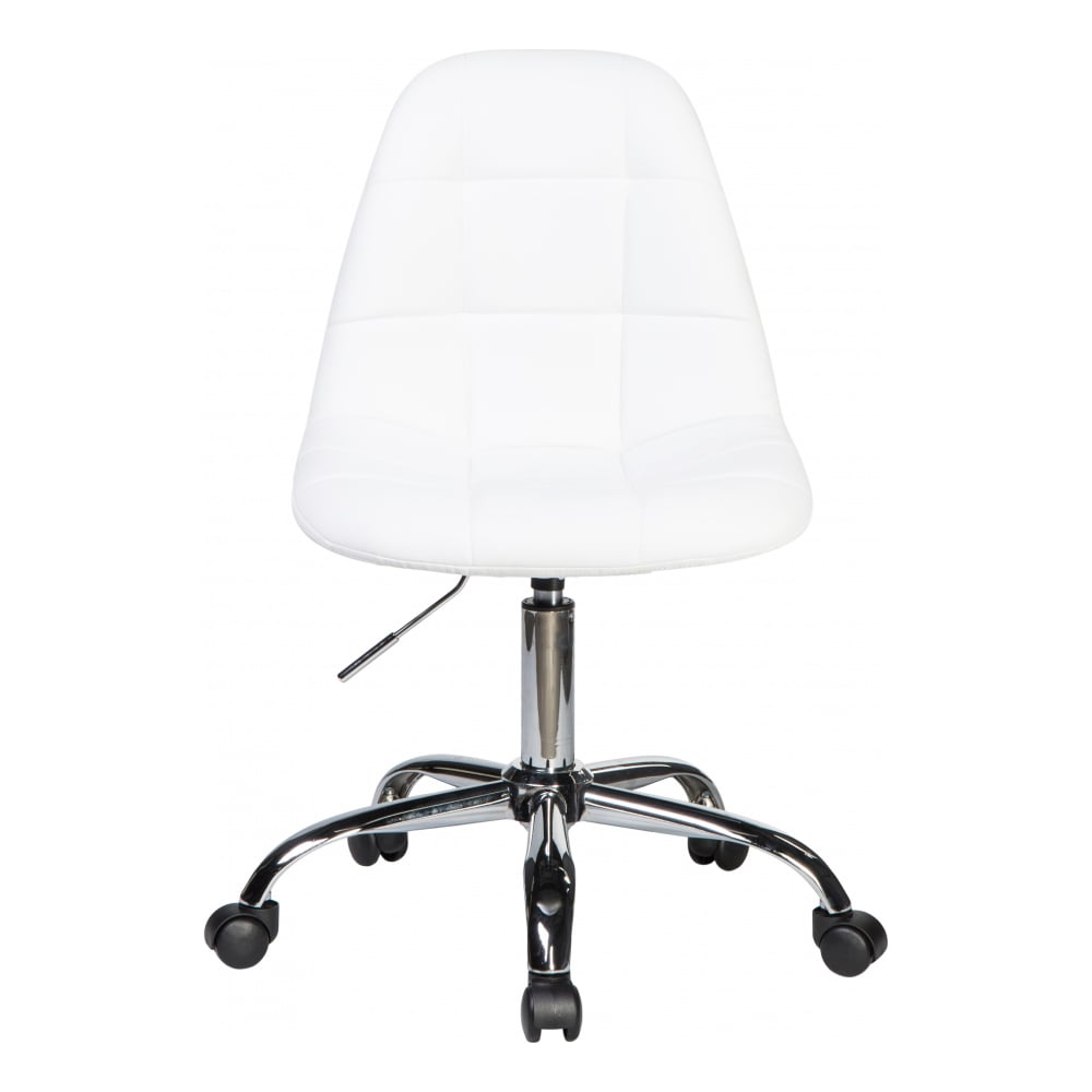 Изображение товара Офисное кресло для персонала DOBRIN MONTY белое LM-9800_CH-M_EL-white