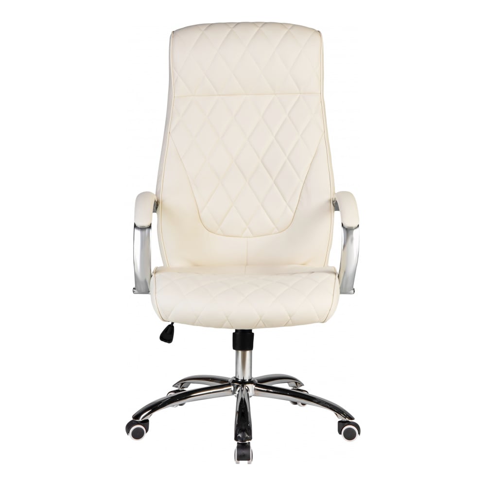 Изображение товара Офисное кресло для руководителей DOBRIN BENJAMIN в кремовом цвете регулируемое