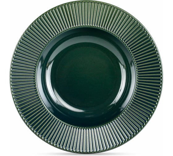 Изображение товара Суповая тарелка DOMENIK EMERALD GREEN 24 см DMD032