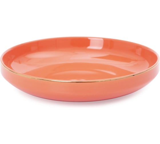 Изображение товара Суповая тарелка DOMENIK CORAL GOLD 19 см DM3002