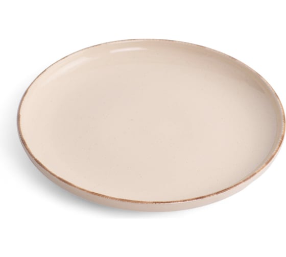Изображение товара Обеденная тарелка DOMENIK DAILY бежевый, 24 см DMD106