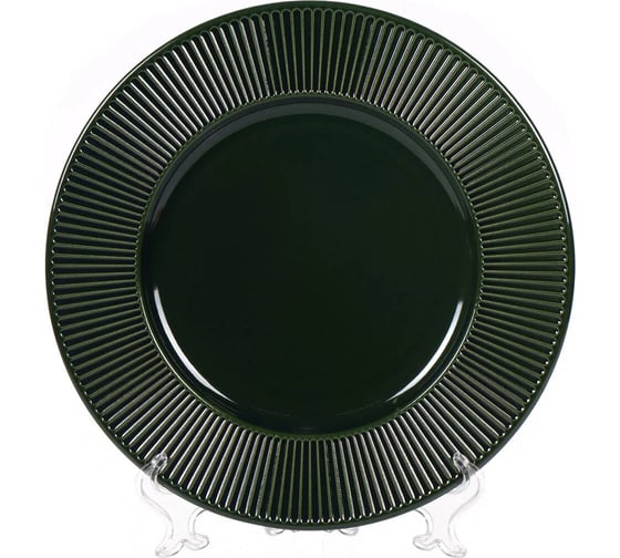 Изображение товара Обеденная тарелка DOMENIK EMERALD GREEN 27 см DMD031