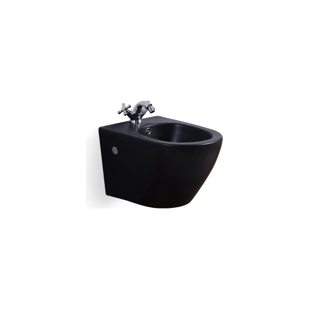 Изображение товара Подвесное биде TIMO KULO 490х365х325 модель TK-404MB черное