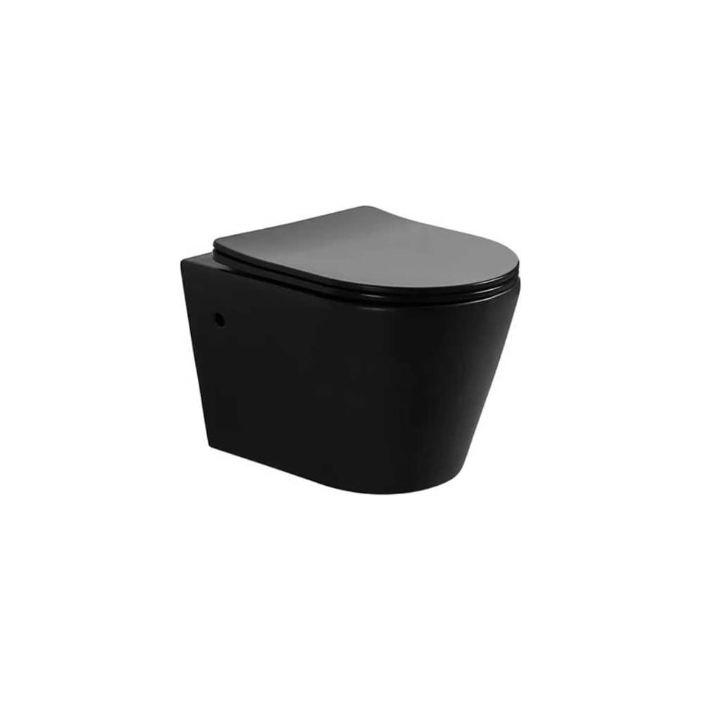 Изображение товара Подвесной унитаз TIMO INARI 490x380 мм с каскадным сливом и микролифтом