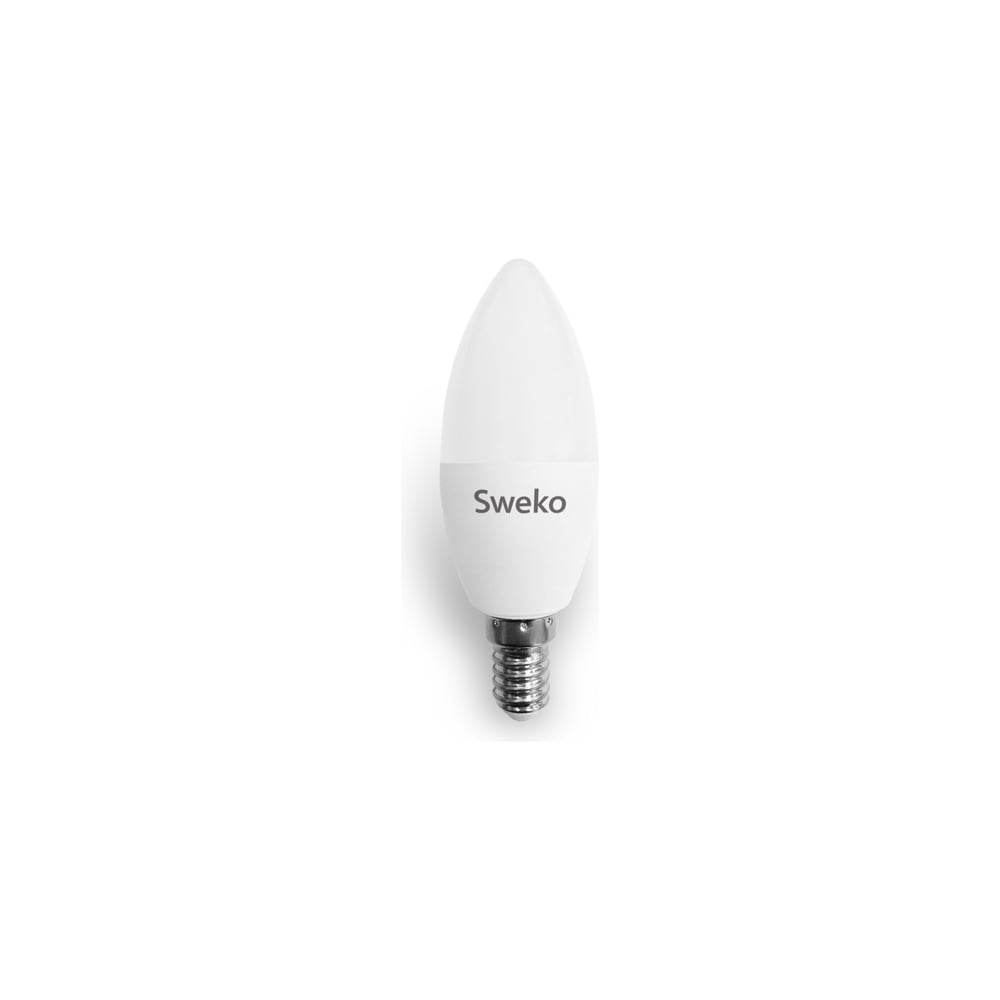 фото Светодиодная лампа sweko 5 шт. 42led-c35-10w-230-6500k-e14