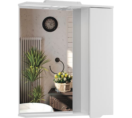 Изображение товара Зеркальный шкаф подвесной Sanstar Bianca 70 165.1-2.5.1