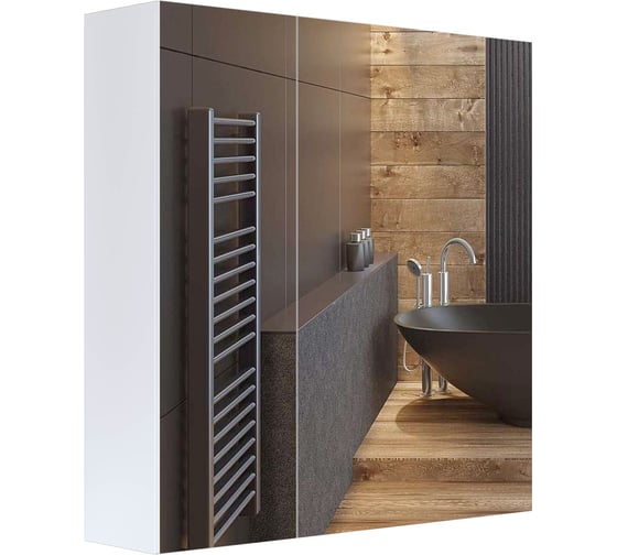 Изображение товара Подвесной зеркальный шкаф Sanstar 70, универсальный 39.1-2.4.1.