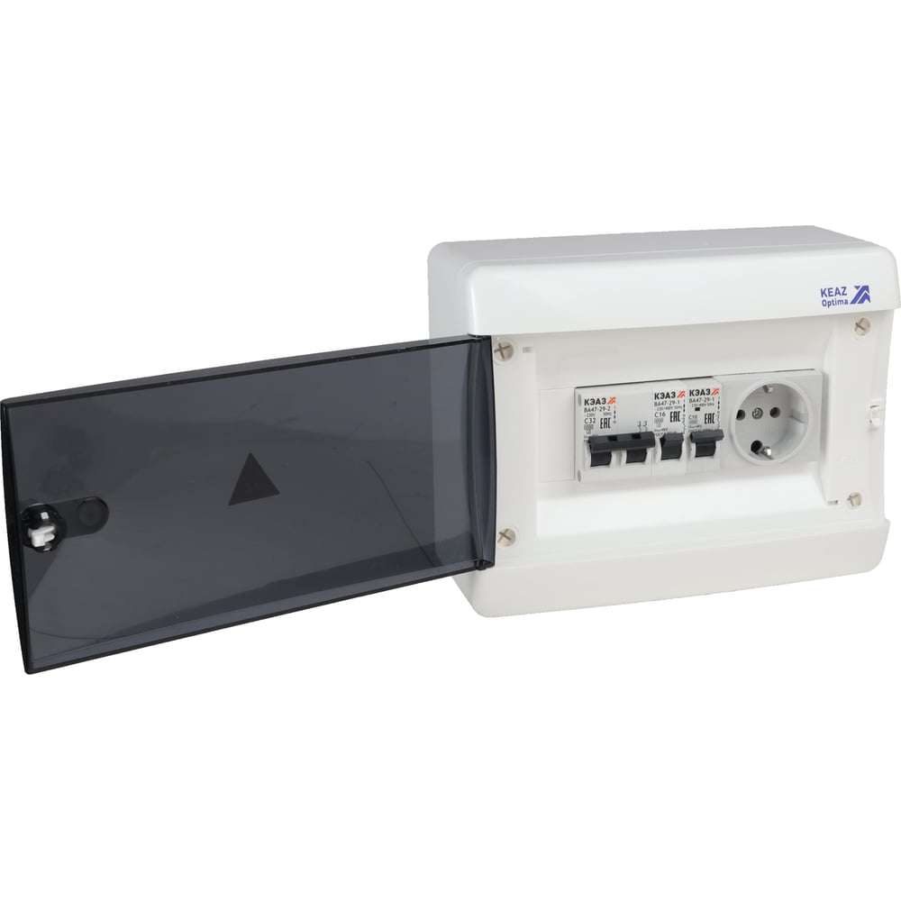 Изображение товара Щит распределительный НКУ UNK-08 8 модулей навесной белый Изображение товара Щит распределительный НКУ UNK-08 8 модулей навесной белый