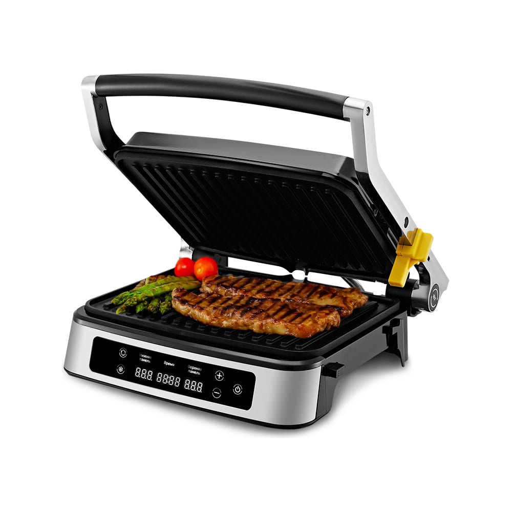 Изображение товара Электрогриль KITFORT КТ-3615 с дисплеем и таймером для домашнего приготовления