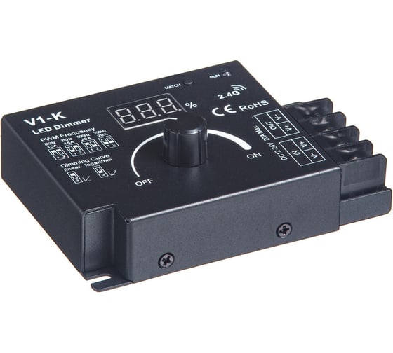 Изображение товара Диммер GS Star V1-K 12А-20А роторный LUX 6120