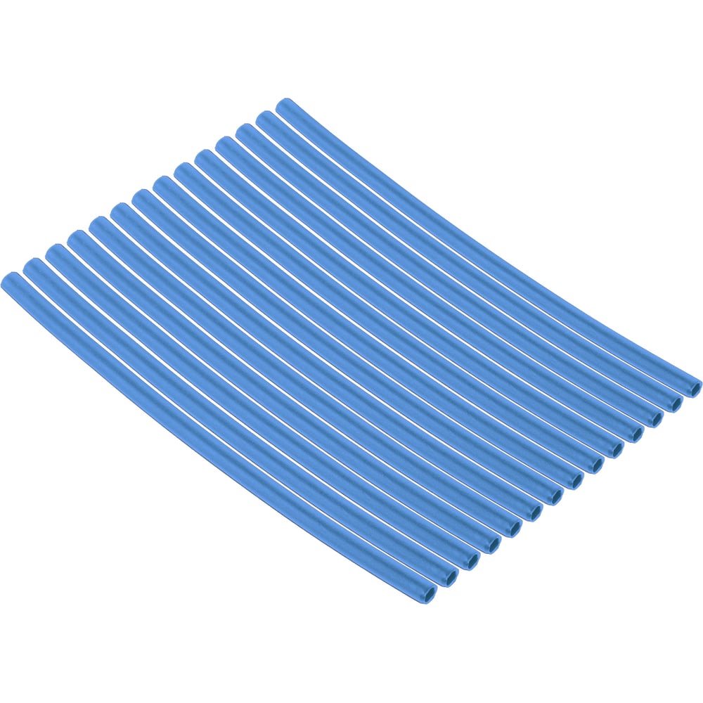 Изображение товара Набор термоусадочных трубок TDM ELECTRIC клеевых синий 2,4/0,8