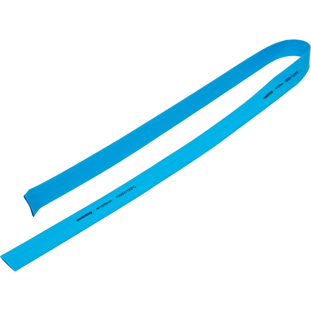 Изображение товара Термоусаживаемая трубка Smartbuy 16/8 синяя 1М 10 шт