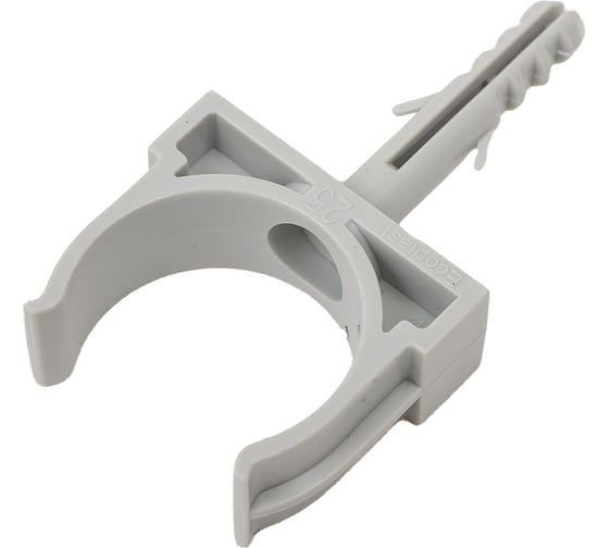 Изображение товара Держатель с дюбелем без шурупа Экопласт СT25 D25 мм, без галогена 41425-50HF