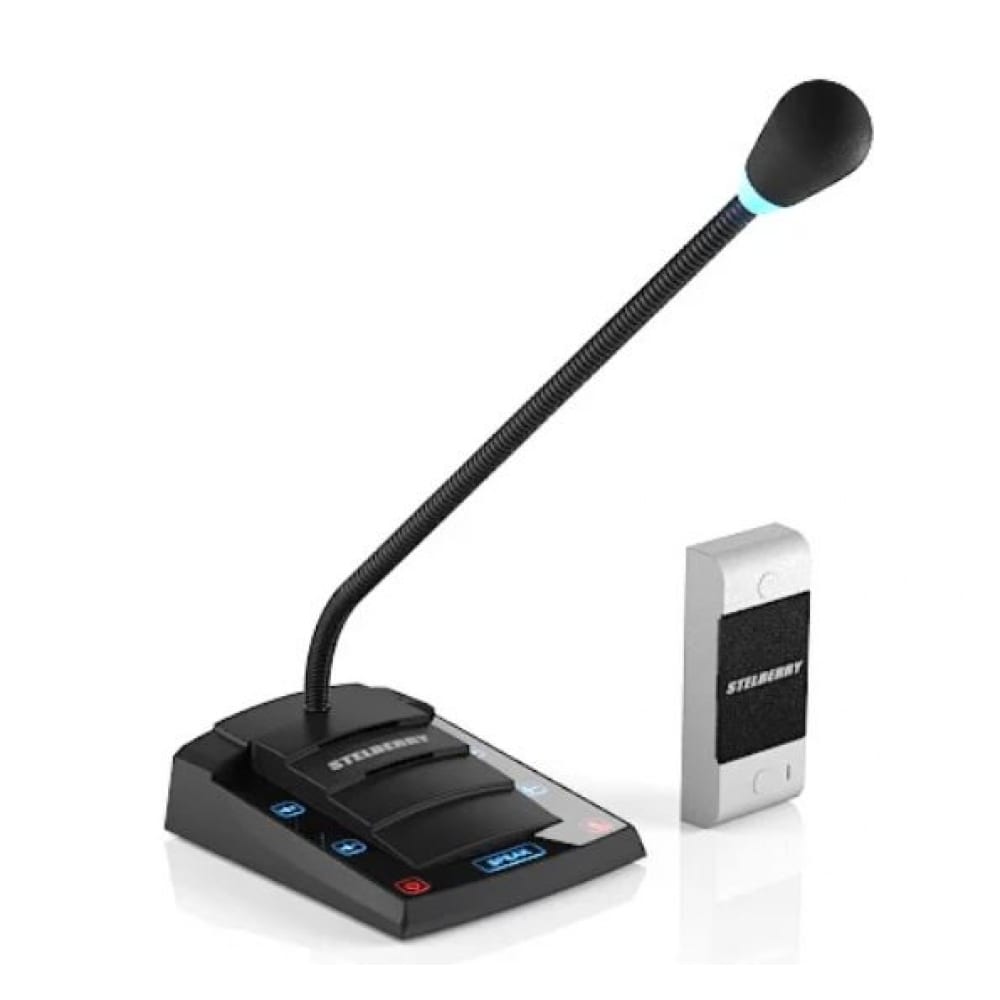 Дуплексное переговорное устройство Stelberry микрофон stelberry m 80 black