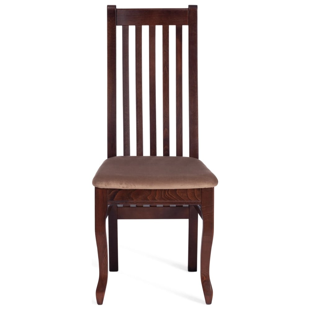 Стул Tetchair DOLCE мягкое сидение бук, 40x46x100 см, Tobacco, велюр, Tenerife mocca 20668 предназначен для дома. Эргономичная форма обеспечивает удобное сидение. Прост в уходе, что экономит время и силы. Благодаря высокой прочности прослужит долго.