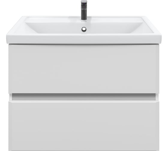 Изображение товара Комплект: Подвесная тумба Sanstar Велья 80, мебельный умывальник Фостер 80 62.2-1.4.1.КФОС