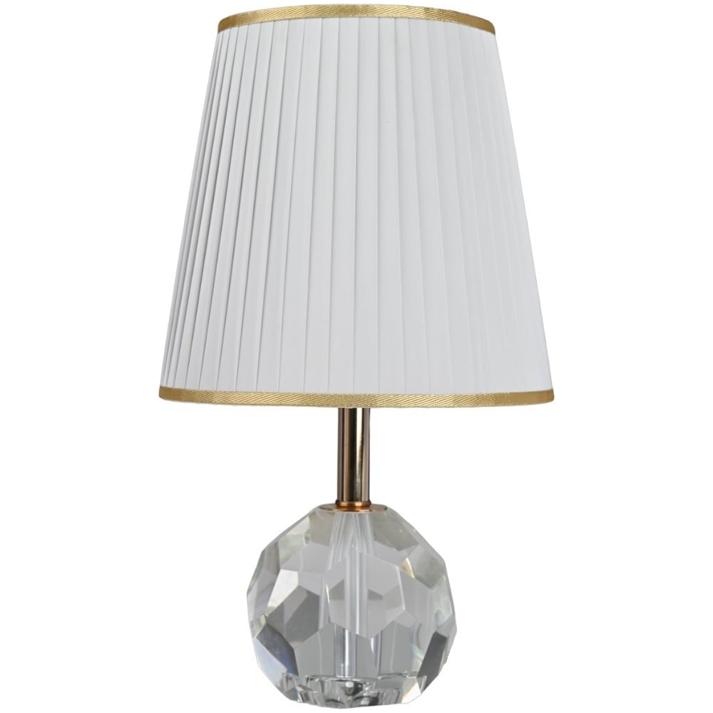 Изображение товара Настольная лампа Gerhort G32187/1T CL WT с абажуром и современным дизайном