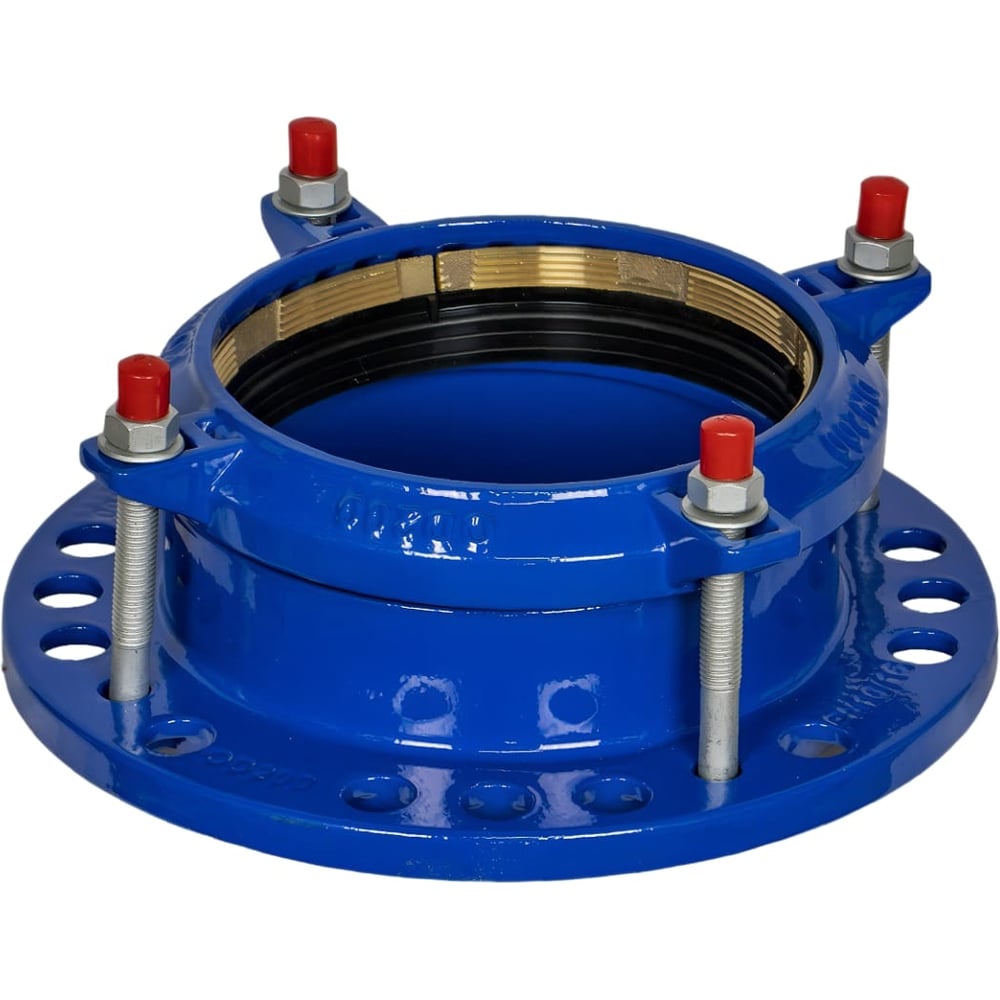 Изображение товара Фланцевая муфта RUTEMPÓ ПФРК для ПЭ труб DN 250 профессиональное соединение