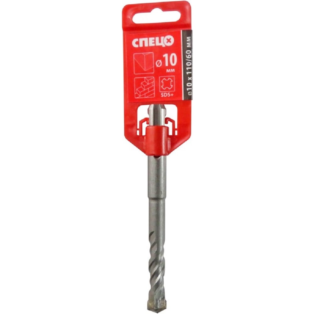Изображение товара Бур по бетону SDS-plus 10х60х110 мм СПЕЦ 0210005