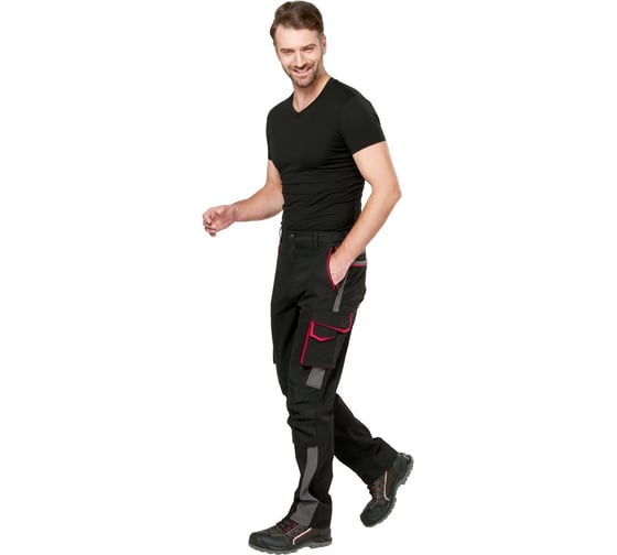 Изображение товара Брюки Эксперт Спецодежда Студио, черный, р. 60-62, рост 182-188 6446000076760