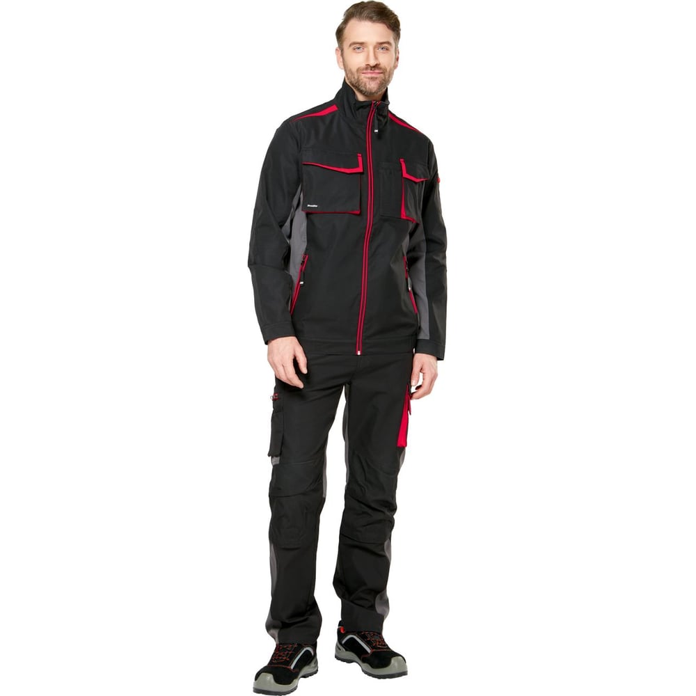 Изображение товара Мужская куртка Эксперт Спецодежда Студио, черная, р60-62, рост 182-188