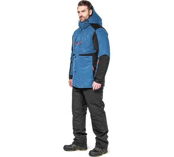 Изображение товара Куртка Эксперт Спецодежда Енисей, адриатика/черный, р. 48-50, рост 182-188 6446000078733