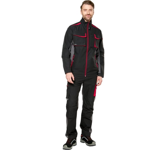 Изображение товара Куртка Эксперт Спецодежда Студио, черный, р. 52-54, рост 182-188 6446000078283