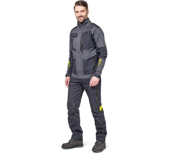 Изображение товара Куртка Эксперт Спецодежда Мист, темно-серый/серый, р. 52-54, рост 170-176 6446000077415