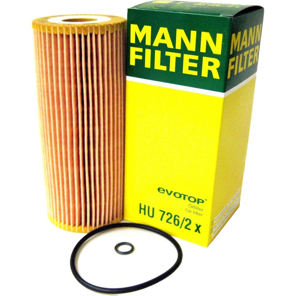 фото Фильтр масляный ad vw 97 4cyl дизель mann-filter hu7262x