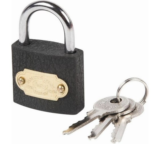 Изображение товара Навесной замок ЧЕТЫРЕ СЕЗОНА Чугун 40 мм 79-0004