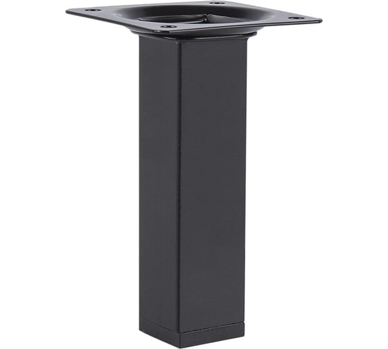 Изображение товара Мебельная опора Госкреп металл, квадрат (штамп), 25x25х200 мм, черный S21222912_2