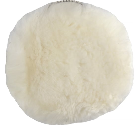 Изображение товара Полировальник меховой из натуральной овчины на липучке 150 мм RoxelPro 227525