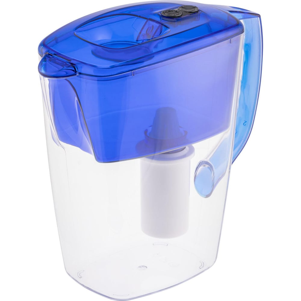 Изображение товара Фильтр-кувшин Гейзер Орион синий 62045син 4л с автоматической крышкой