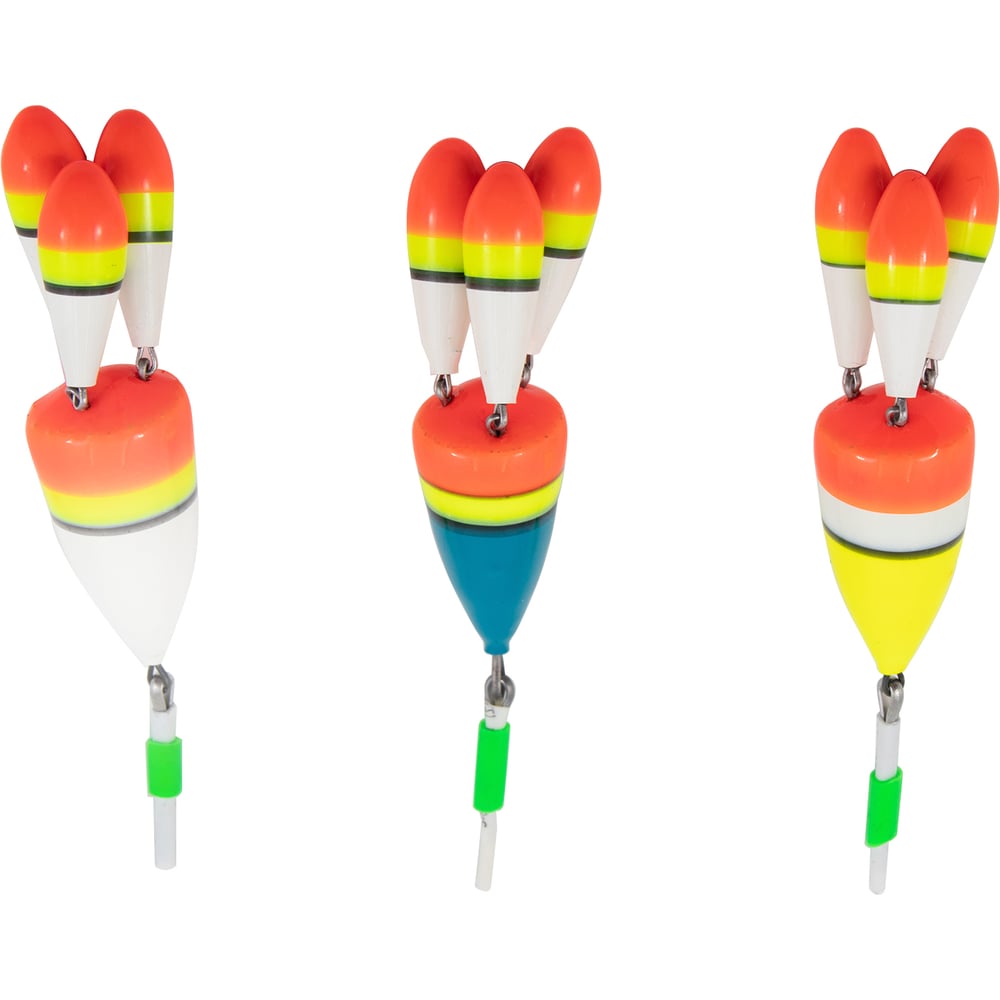 Изображение товара Зимний поплавок Yaman ЯМАН Цветок 3, 3 шт, легкий и чувствительный для рыбалки