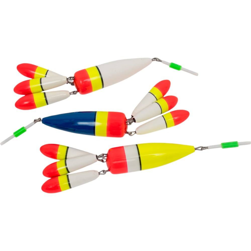 Изображение товара Поплавок зимний Yaman Цветок 3, 3 шт, груз 2 г, бальса, универсальный