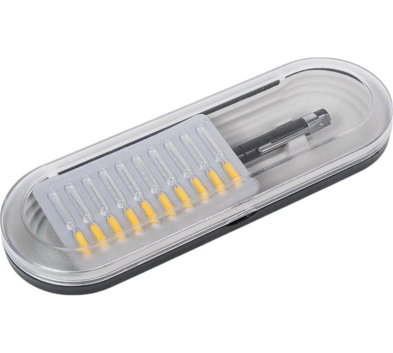 Изображение товара Набор игл с держателем для удаления пыли краски (10 игл + держатель) RoxelPro 499342