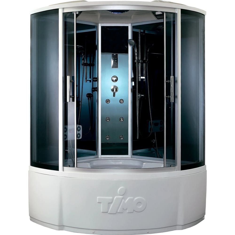 Изображение товара Душевая кабина TIMO Standart 135x135x220 с гидромассажем акрил стекло