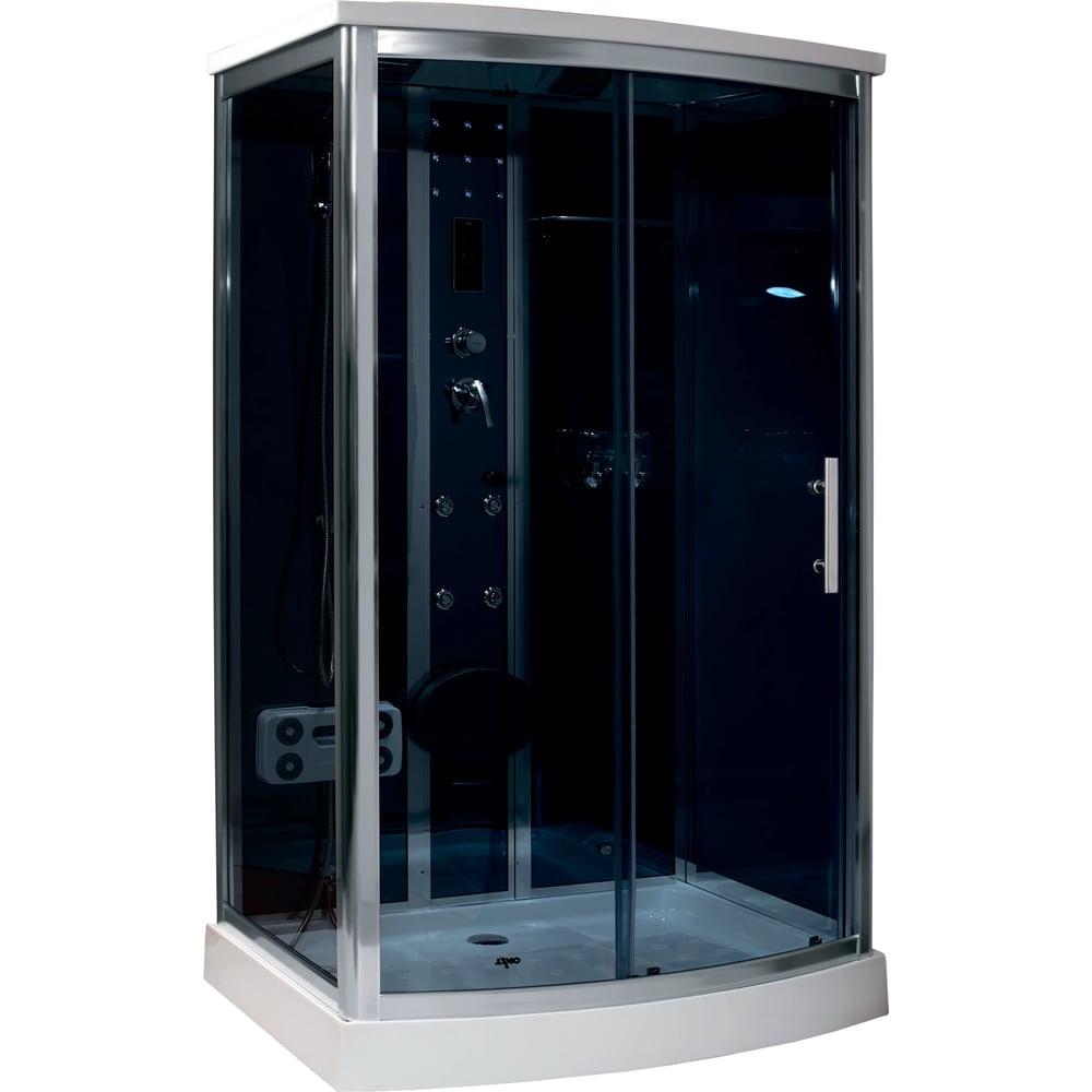 Изображение товара Душевая кабина TIMO Standart 120x90x220 см с гидромассажем и радио