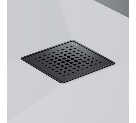 Изображение товара Точечный трап для душа AM.PM MasterFlow универсальный затвор Cut Gradient 10см цвет черн мат W01BD-P11-010-01BM