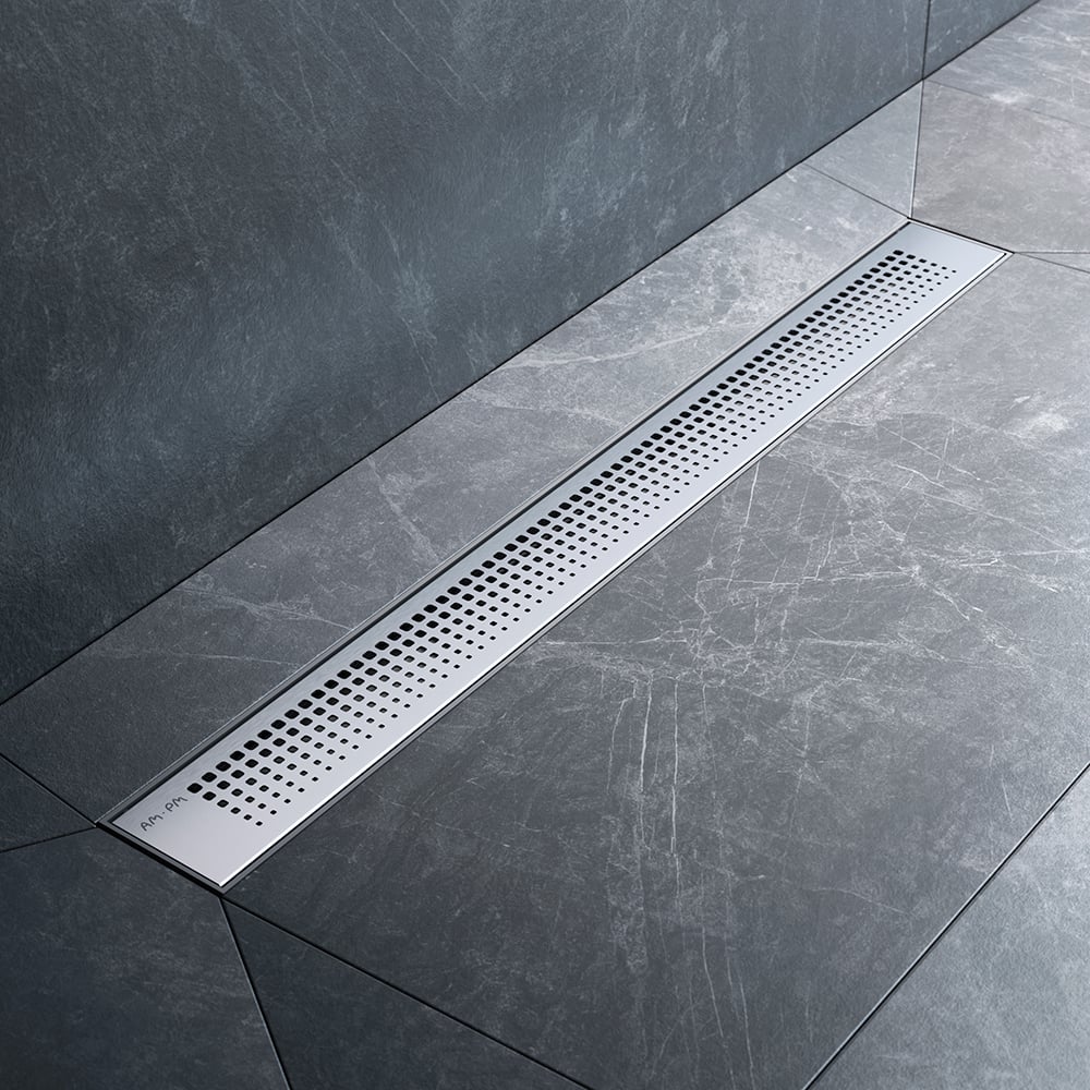 Изображение товара Линейный трап для душа AM.PM PrimeFlow 70см цвет сталь мат W02SC-P11-070-01SB