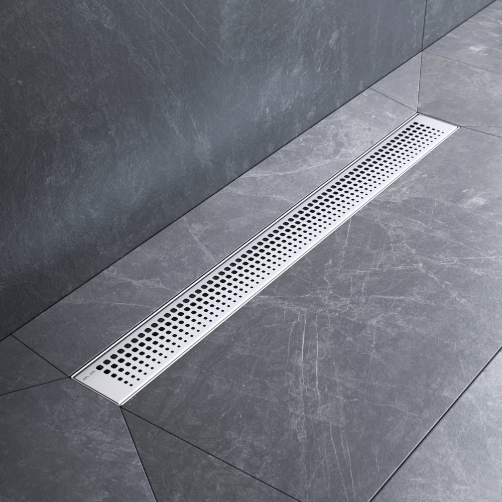 Изображение товара Линейный трап для душа AM.PM MasterFlow универсальный затвор 70см хром матовый