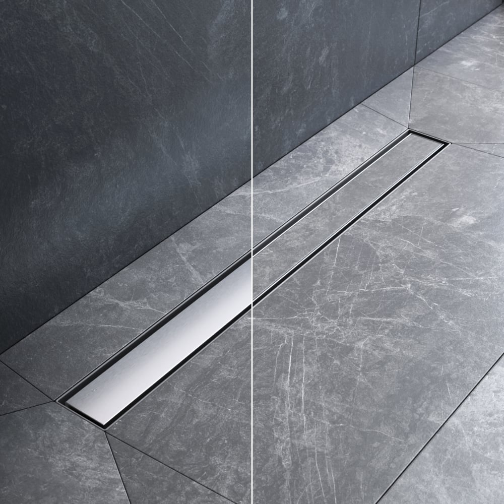 Изображение товара Линейный трап для душа AM.PM MasterFlow 70 см цвет сталь мат