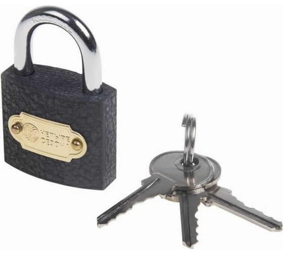 Изображение товара Навесной замок ЧЕТЫРЕ СЕЗОНА Чугун 32 мм 79-0003