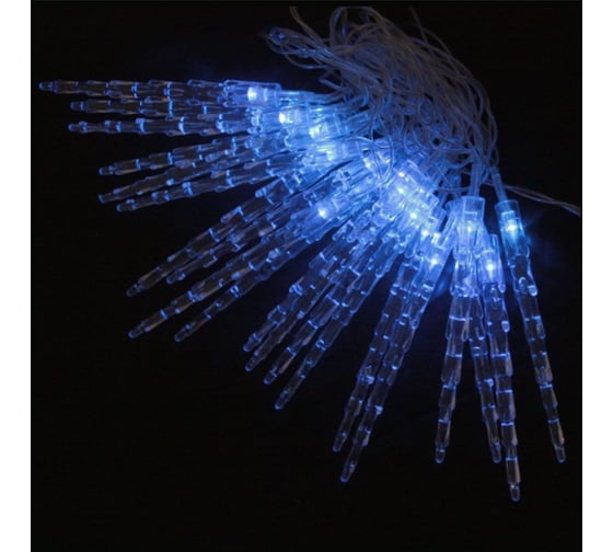 Изображение товара Светодиодная электрогирлянда Волшебная страна Сосульки LED-I-20-3-B 101531