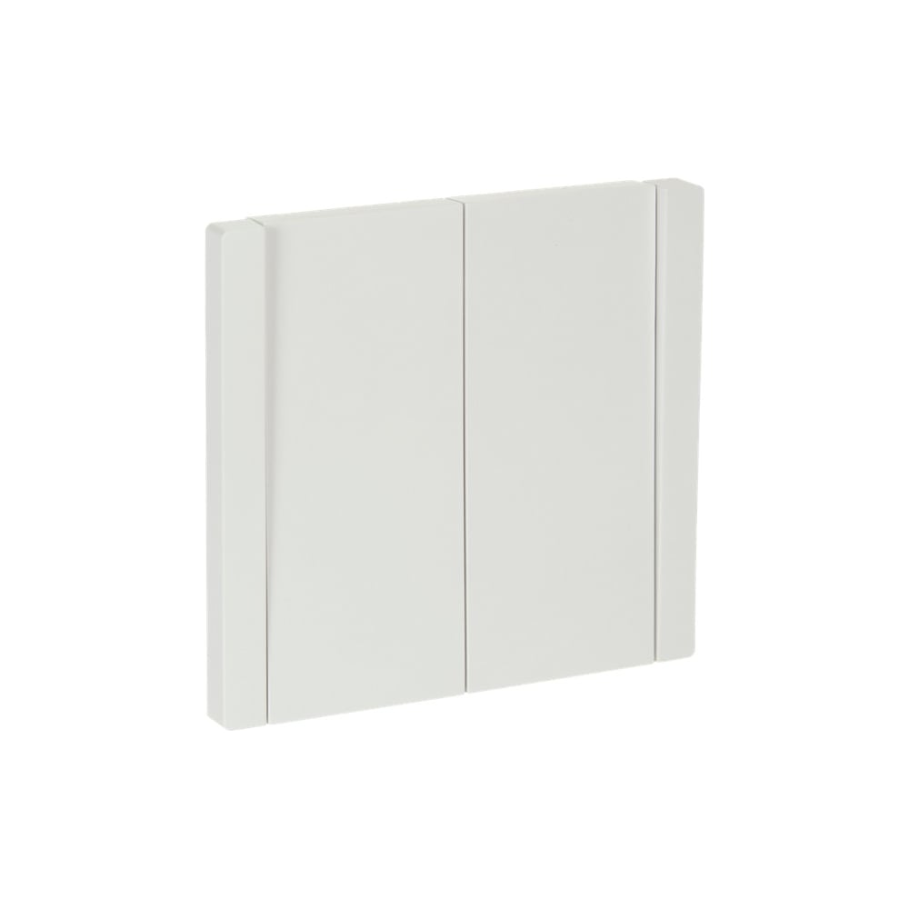 Изображение товара Выключатель 2-клавишный IEK FORTEPIANO 10А FP205 белый для освещения