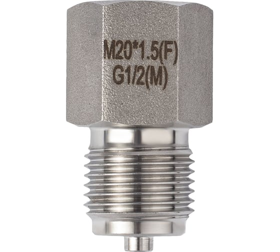 Изображение товара Переходник М20x1.5F - G1/2M, нерж. сталь BD 1271254008